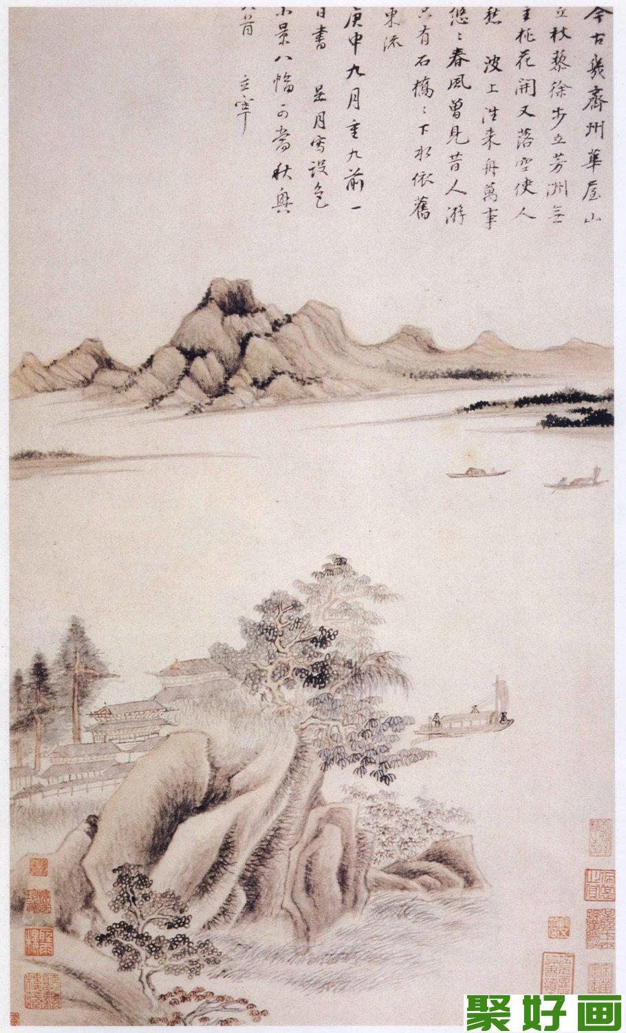 秋兴八景图之八