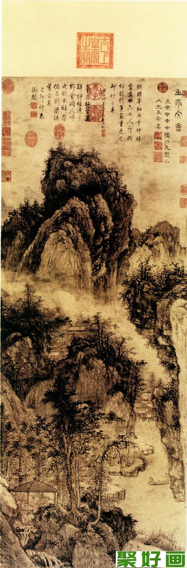 山亭文会图