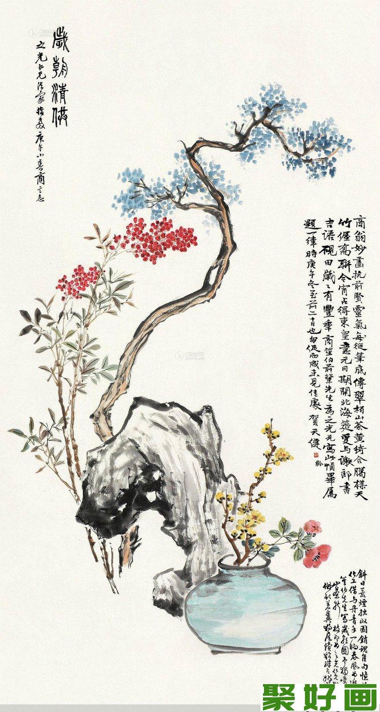 商笙伯花鸟作品