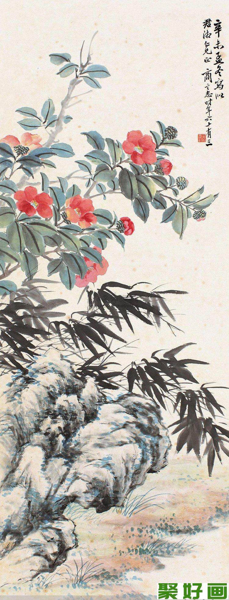 商笙伯花鸟画