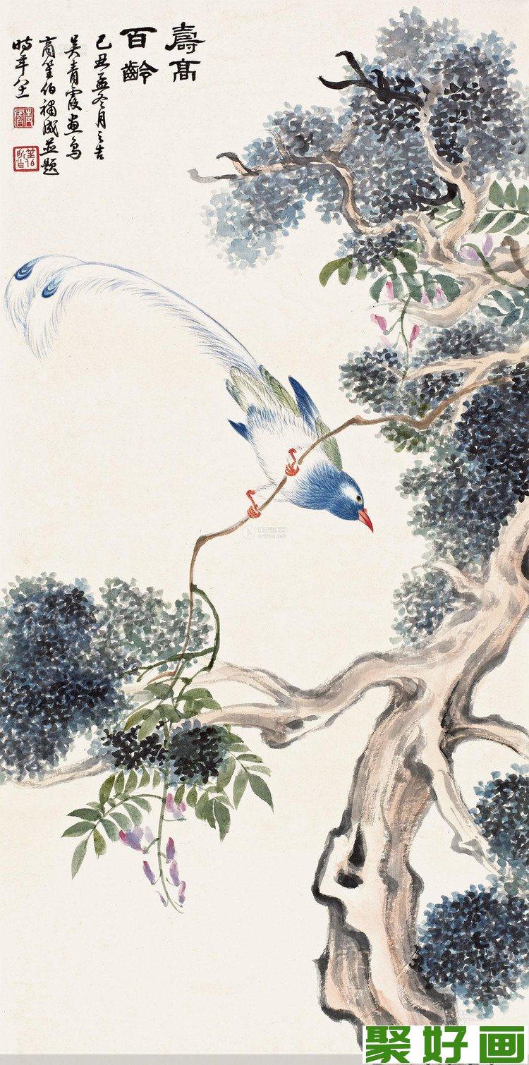 商笙伯花鸟作品欣赏